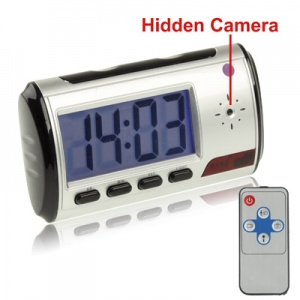 Spy Alarm Clock with Motion detection