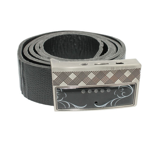 HD Leather Belt Buckle Spy Camera DVR