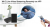 Power Bank WiFi Camera with 10 Hour Battery and Night Vision