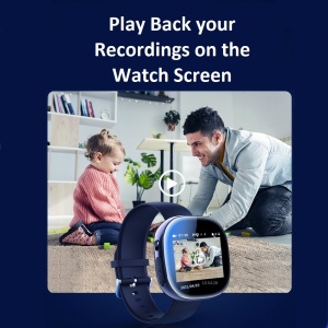 Watch Camera Computer Monitor HD Sports Watch Camera with Video Screen