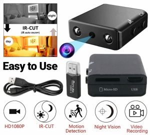 Mini Camera Recorder with Motion Detection