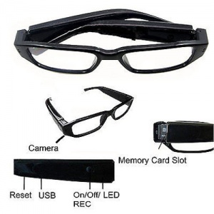 HD Spy glasses with Built in Video Lens