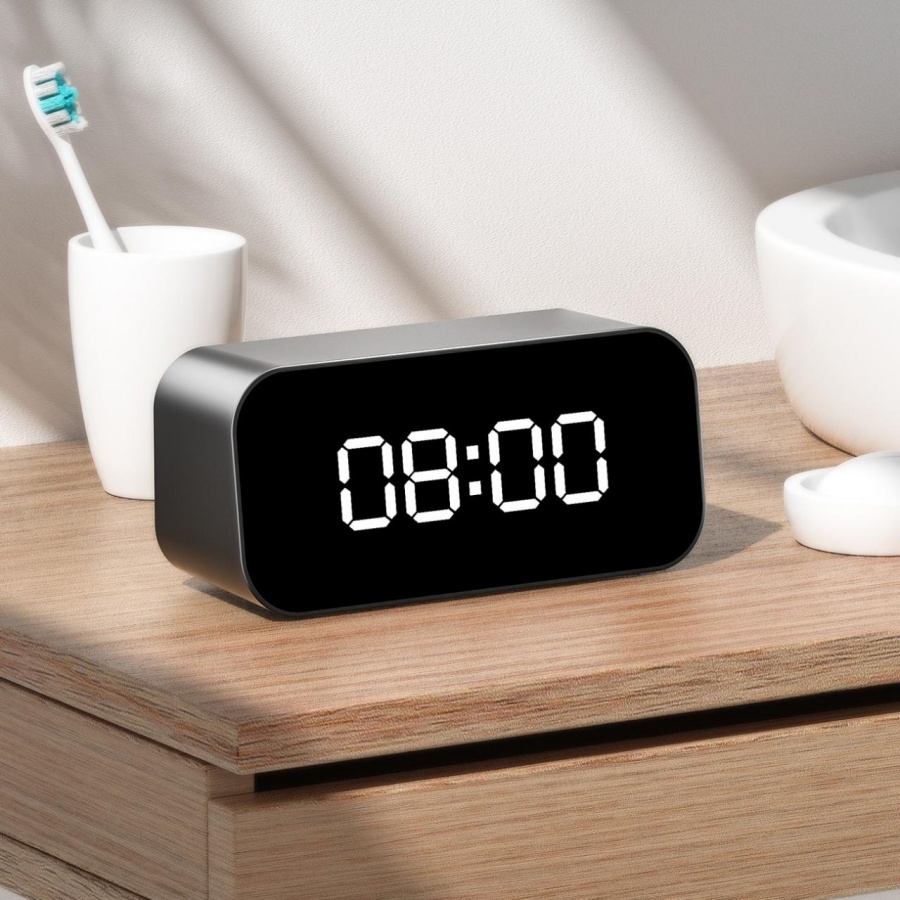 4K HD Wifi Clock Camera with Wide Angle Lens and Night Vision