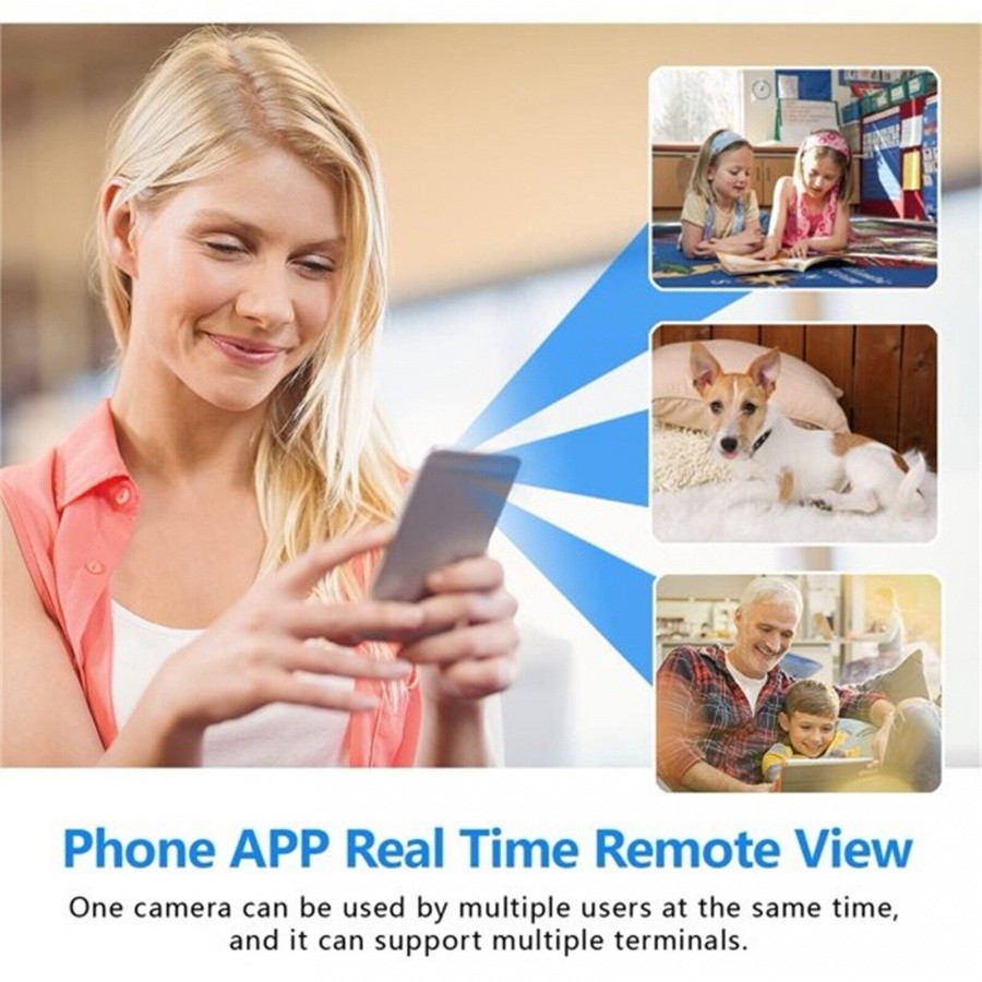 4K HD Wifi Mini Camera Recorder with Motion Detection