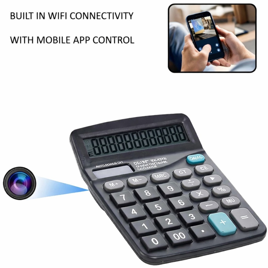 Calculator With Built in Wifi Camera and Night Vision