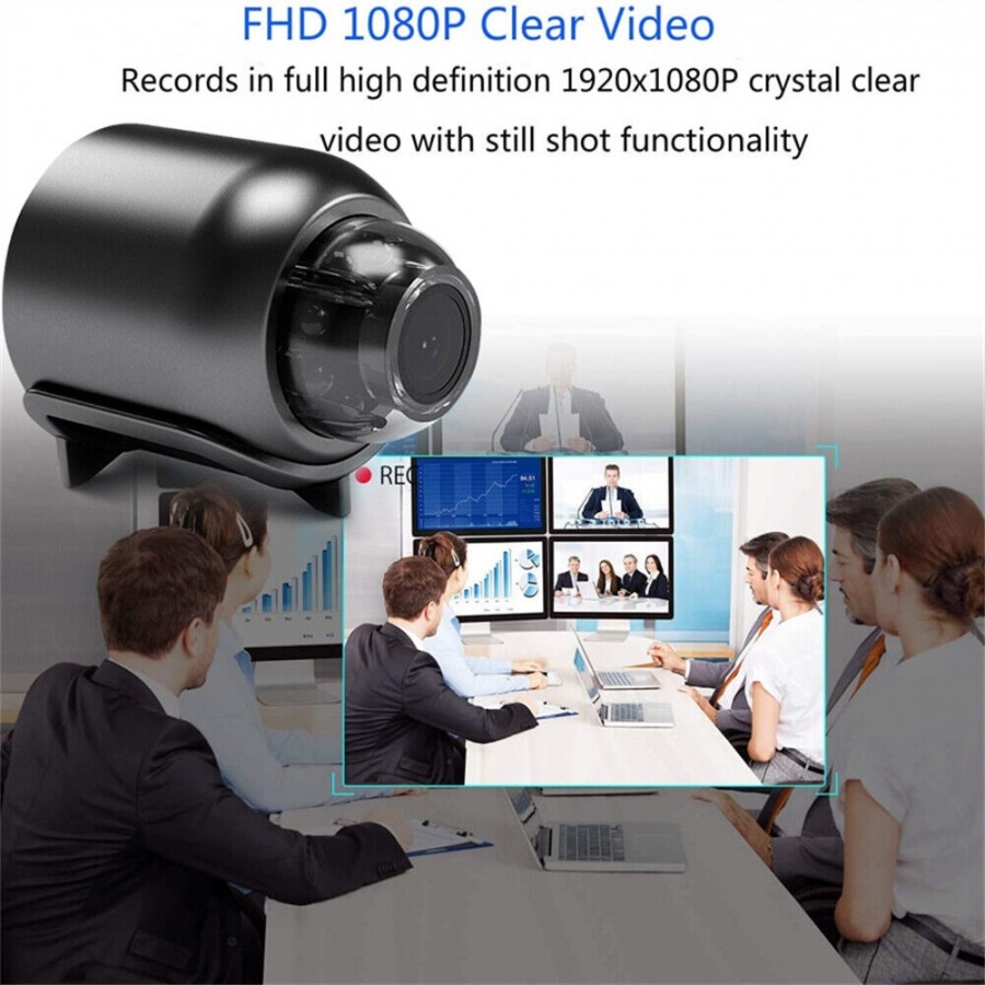 Wifi Mini Security Camera with Night Vision and Motion Detection