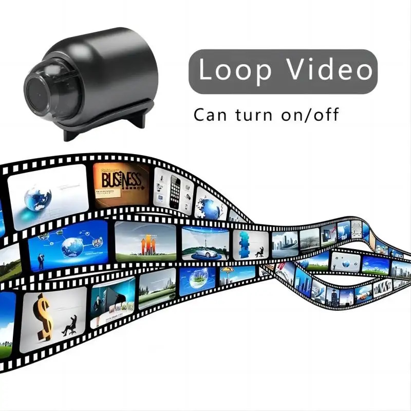 Wifi Mini Security Camera with Night Vision and Motion Detection